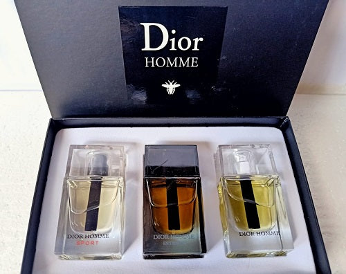 Dior Homme Parfum Set for Men With 3x30ml
